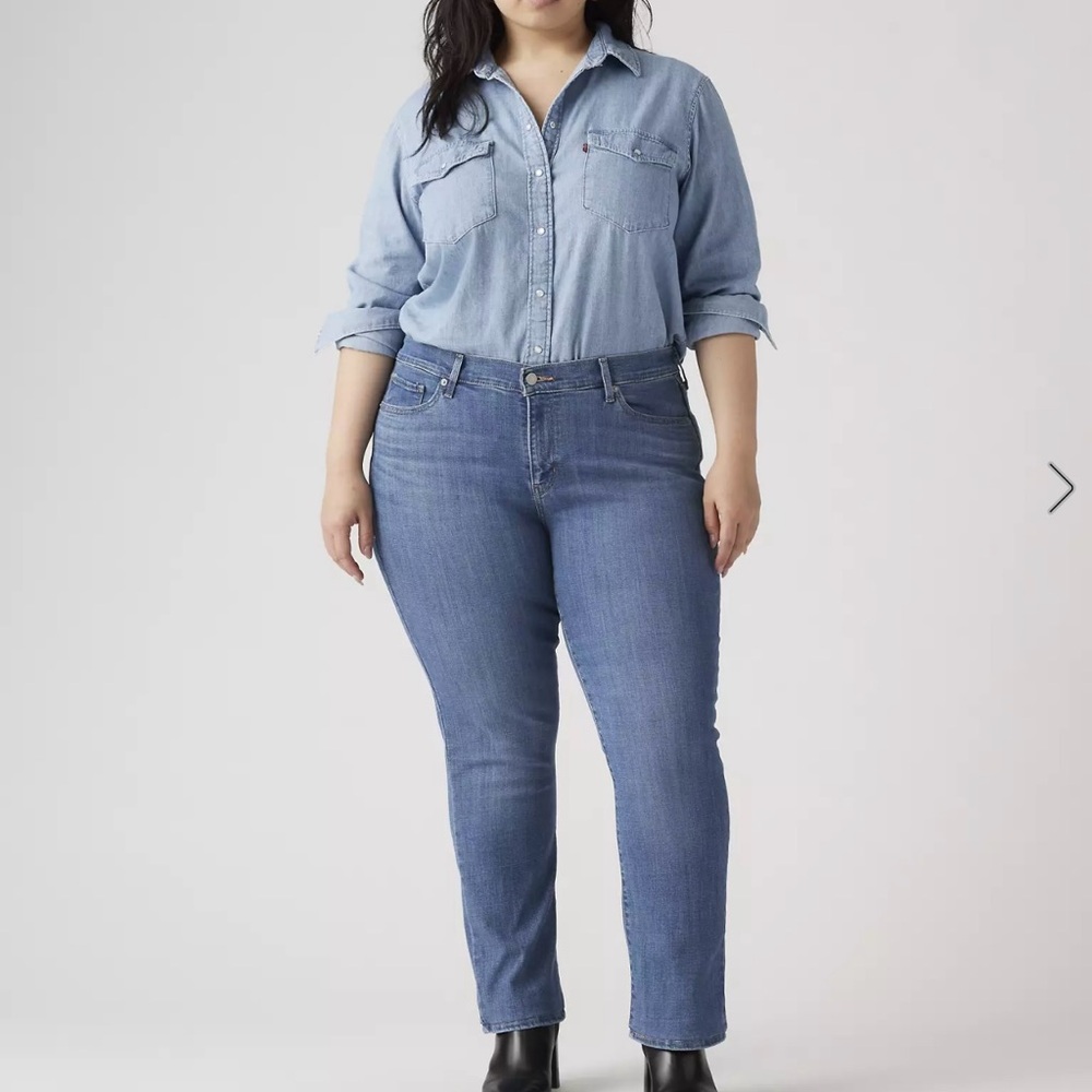 Levi's Light Blue Straight-Leg Women's Jeans